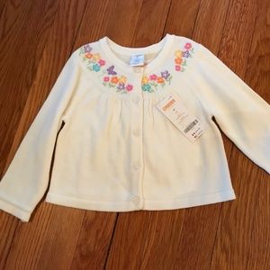 NWT Gymboree Sweater Cardigan Size 2T